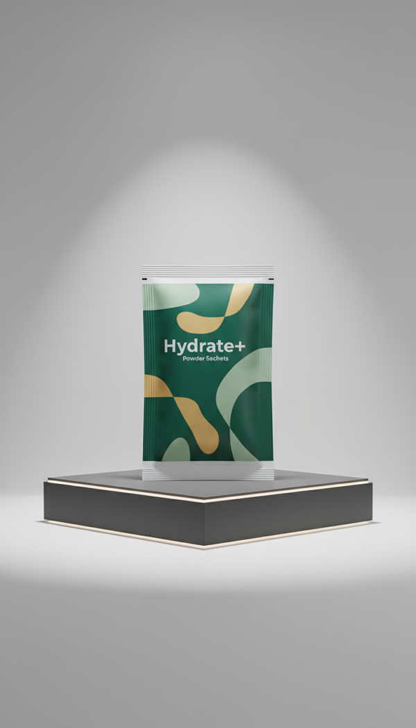 Hydrate+ Powder Sachets With Electrolytes